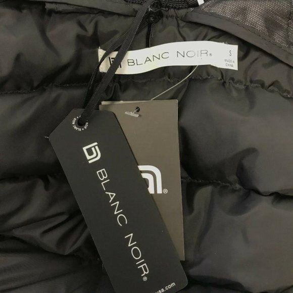 Blanc Noir Reflective Oversized Bomber Jacket - Picture 11 of 12